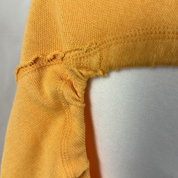 Free People Movement Rundown Tunic Top Marigold Open Back Oversized Slouchy NWT - Picture 10 of 16